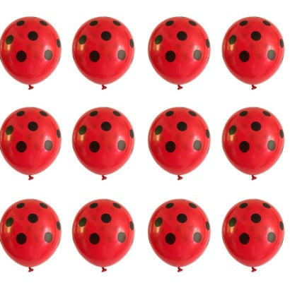 Color Lift-off Decorative Latex Round Balloons