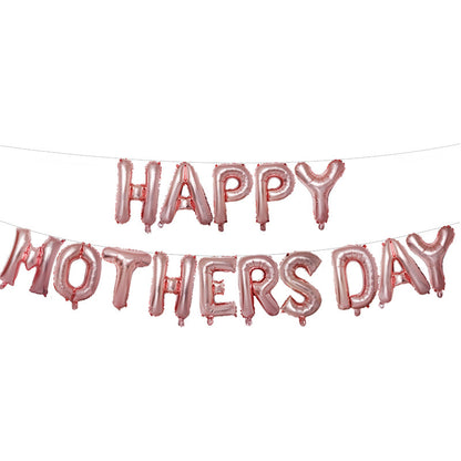 Mother's Day Decorative Aluminum Film Balloons