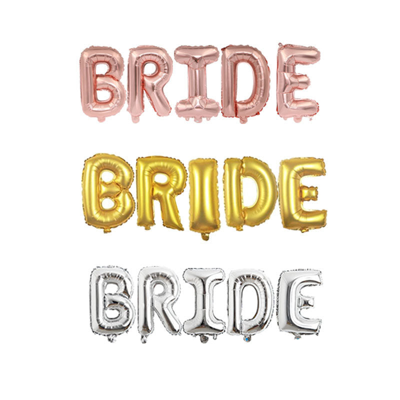 Letter Balloons Wedding Bachelor Party Decoration Balloons