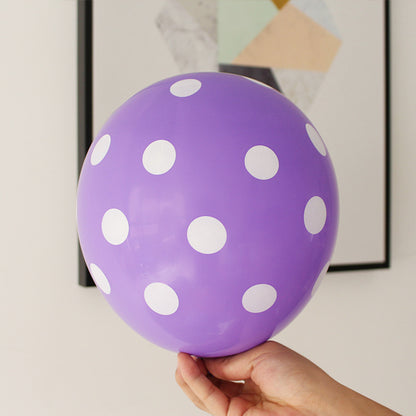 Color Lift-off Decorative Latex Round Balloons