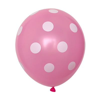 Color Lift-off Decorative Latex Round Balloons