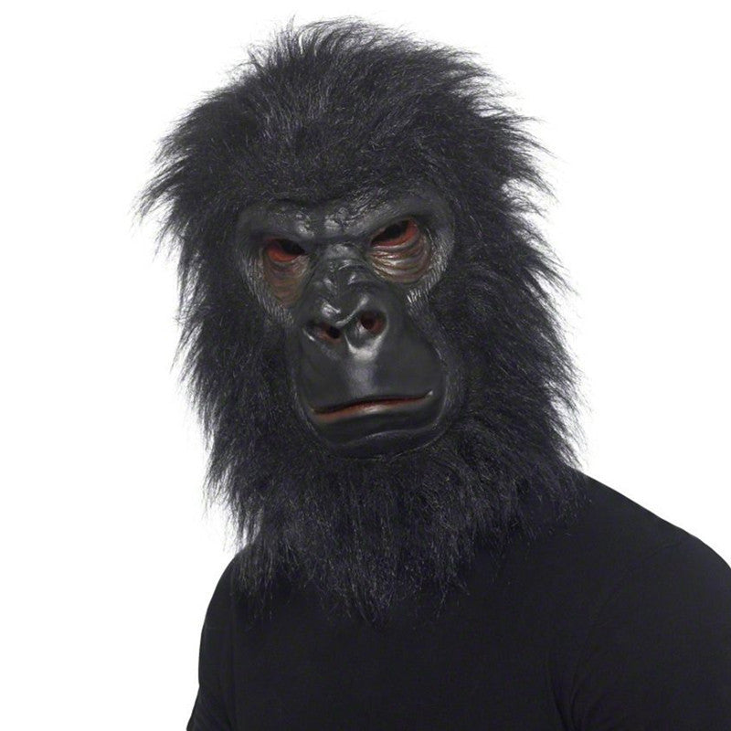 Gorilla Mask Animal Latex Headgear Performance Props