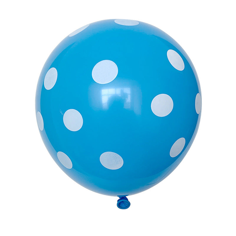 Color Lift-off Decorative Latex Round Balloons