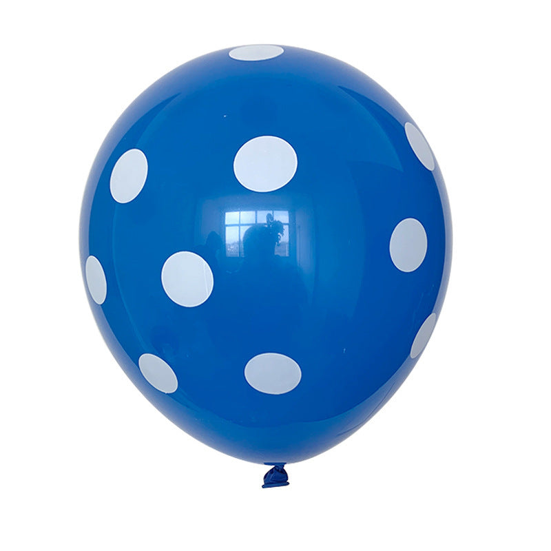 Color Lift-off Decorative Latex Round Balloons
