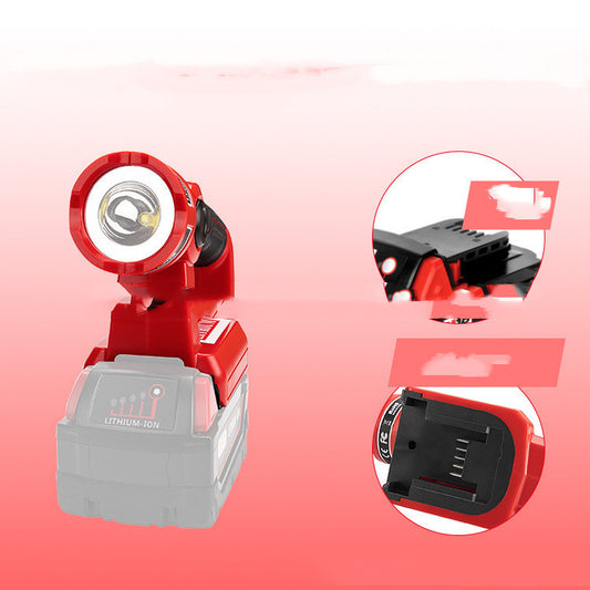 Portable 14.4-18V Lithium Battery Power Tool Charger Lighting