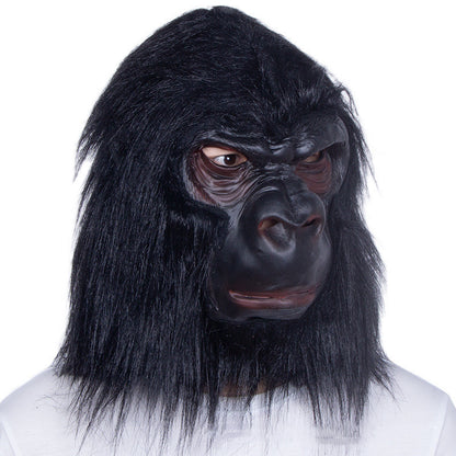Gorilla Mask Animal Latex Headgear Performance Props