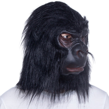 Gorilla Mask Animal Latex Headgear Performance Props