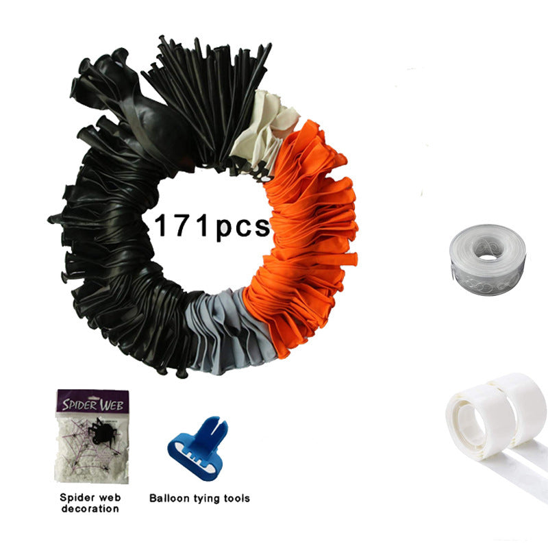 Latex Halloween Irregular Balloon Chain Ghost Festival Theme Package